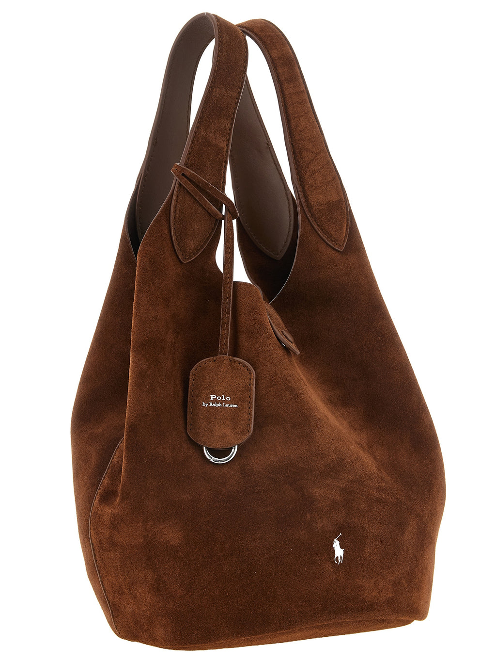 Polo Ralph Lauren Braune Kalbsleder-Tasche