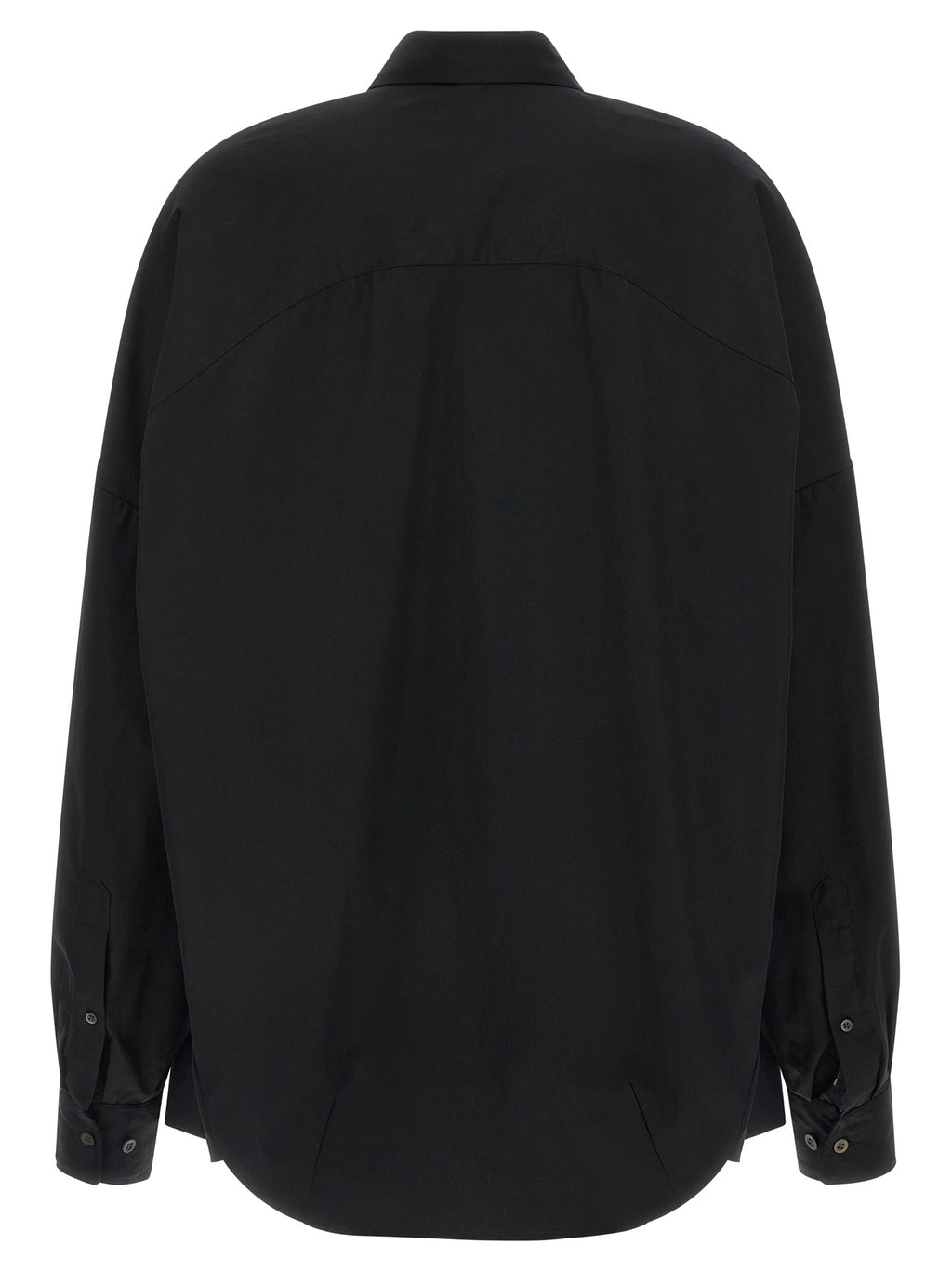 Dries Van Noten Schwarze Baumwollbluse