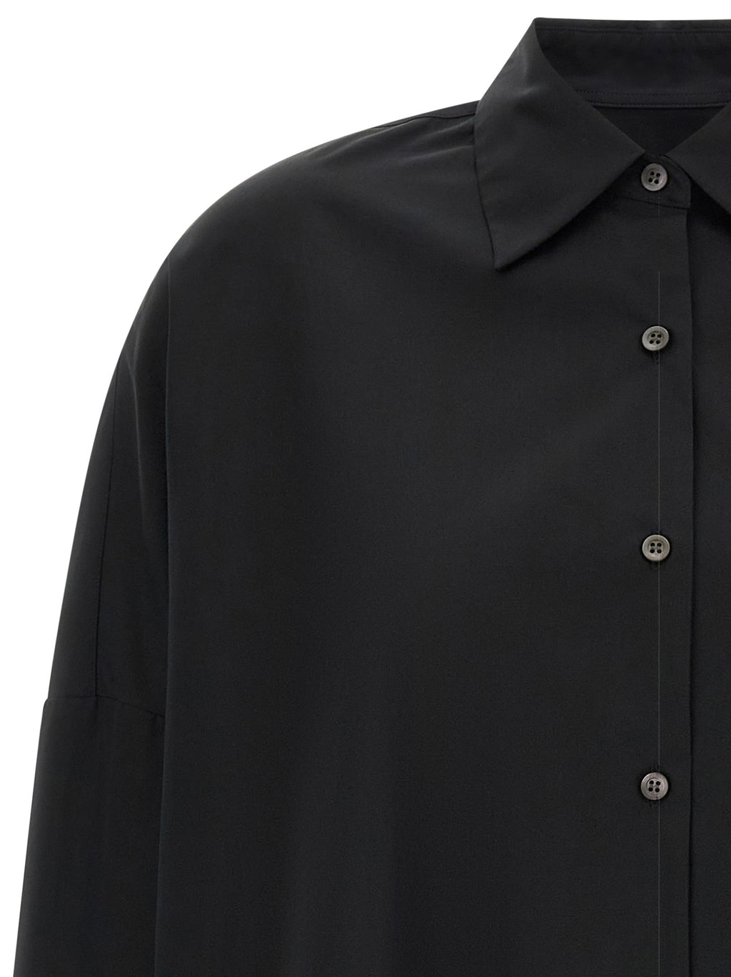 Dries Van Noten Schwarze Baumwollbluse