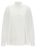 Dries Van Noten Weiße Baumwollbluse