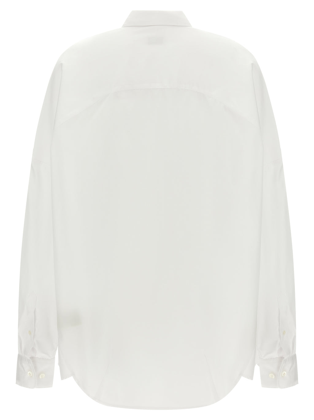 Dries Van Noten Weiße Baumwollbluse