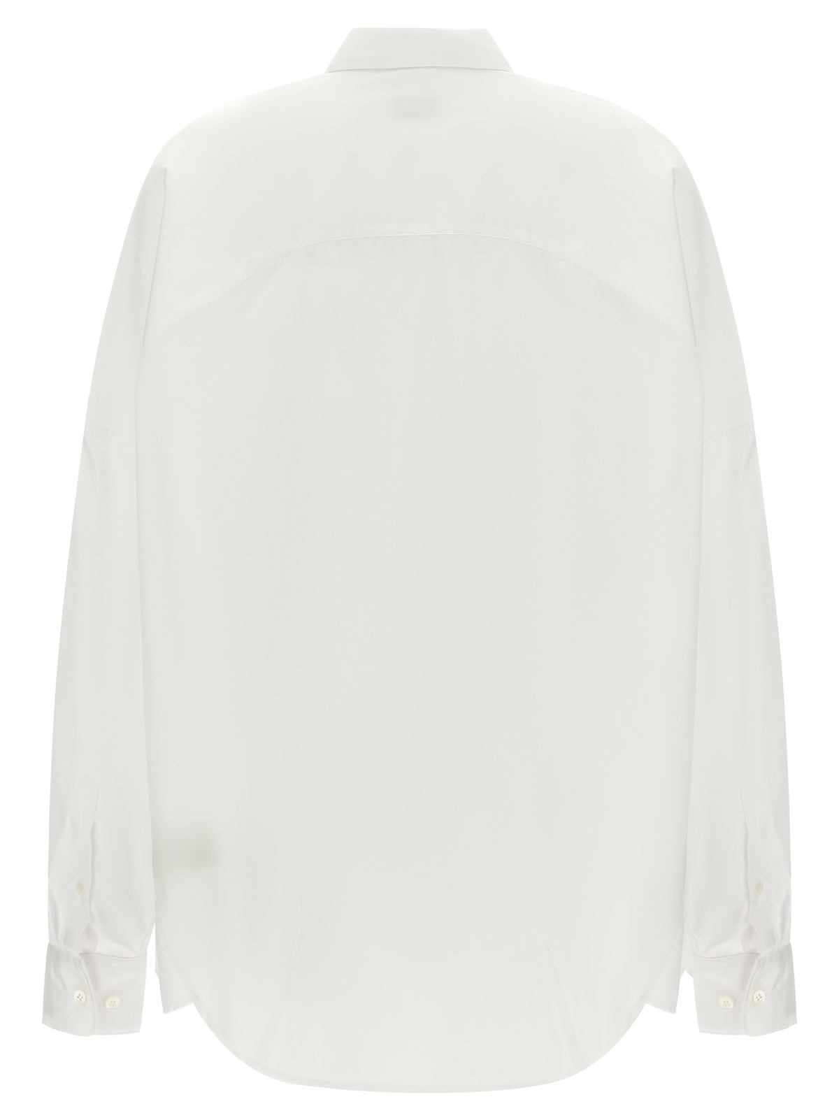 Dries Van Noten Weiße Baumwollbluse