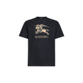 Burberry Schwarzes Baumwoll-T-Shirt