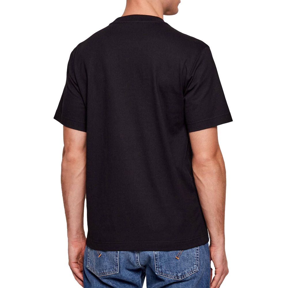 Burberry Schwarzes Baumwoll-T-Shirt
