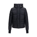 Moncler Grenoble Schwarze Daunenjacke aus Shell