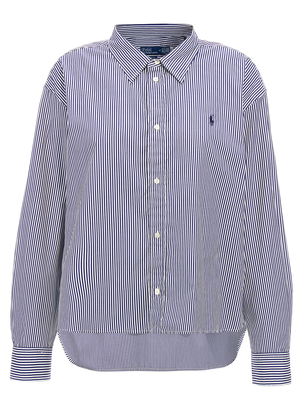Polo Ralph Lauren Blaue Baumwollbluse