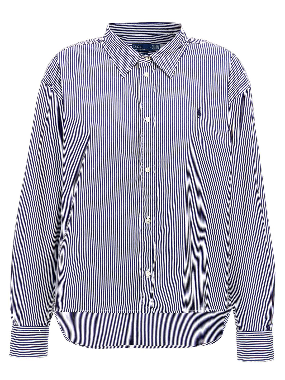 Polo Ralph Lauren Blaue Baumwollbluse