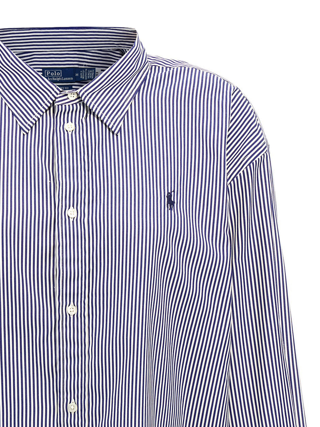 Polo Ralph Lauren Blaue Baumwollbluse
