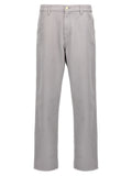 Carhartt Wip Graue Freizeithose aus Bio-Baumwolle
