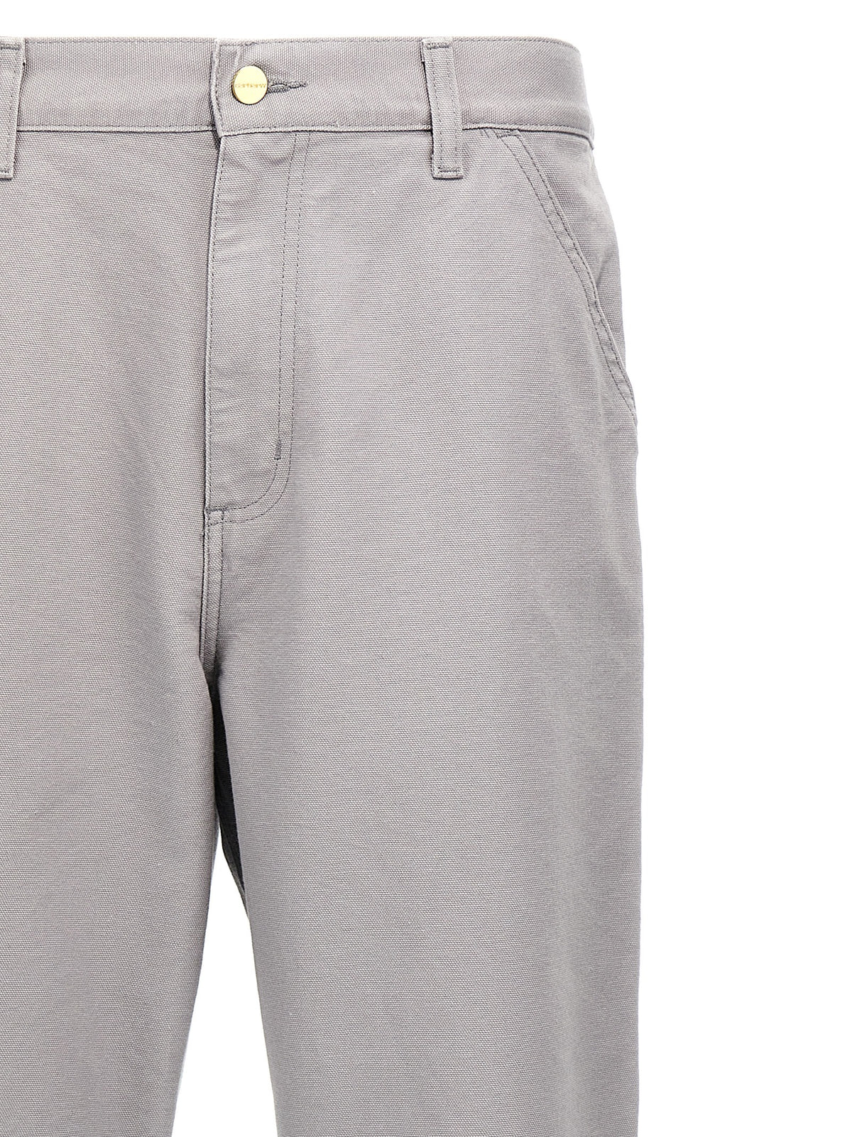 Carhartt Wip Graue Freizeithose aus Bio-Baumwolle