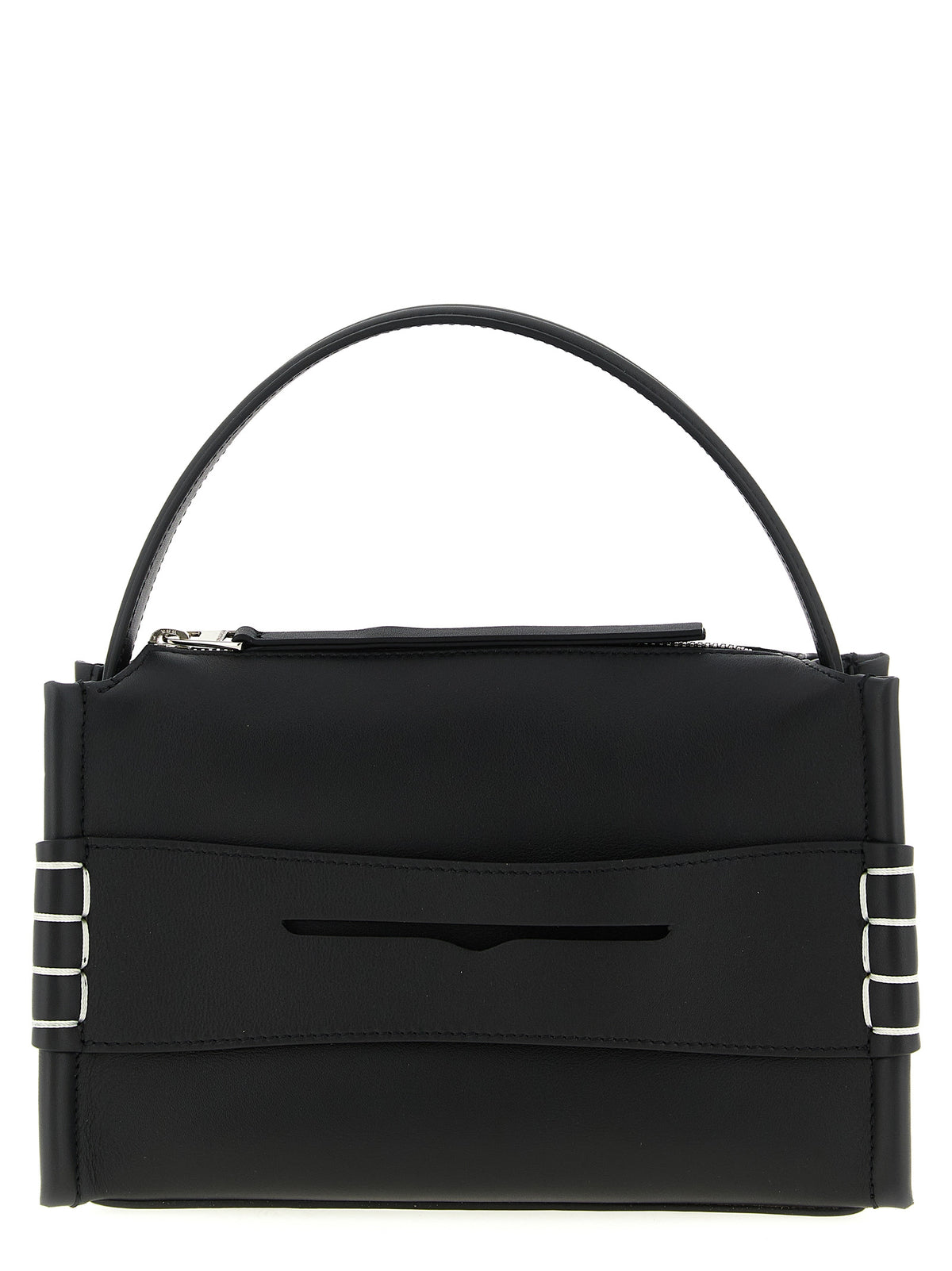J.W.Anderson Schwarze Kalbsleder-Schultertasche