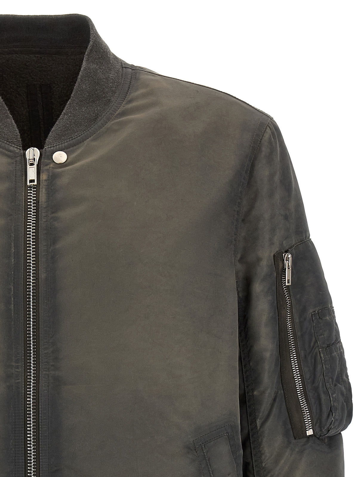 DRKSHDW Grauer Nylon-Bomber