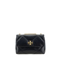 Tory Burch Schwarze Lammleder Schultertasche Ovis Aries