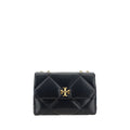 Tory Burch Schwarze Lammleder Schultertasche Ovis Aries