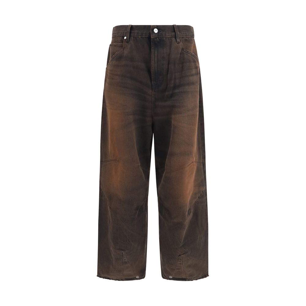 PDF Channel Braune Baumwolljeans Denim