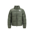 Burberry Zweifarbige Polyamid-Steppjacke in voller Länge