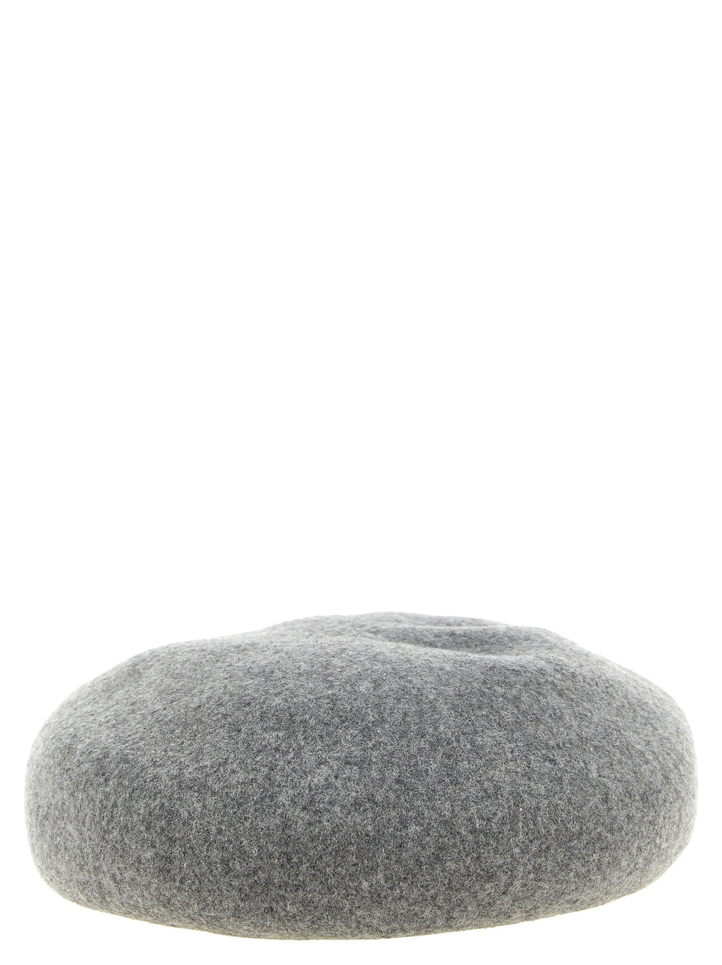 Vivienne Westwood Grauer Wollhut im Flatcap-Stil