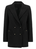 Blazé Milano Schwarzer Blazer aus reiner Schurwolle