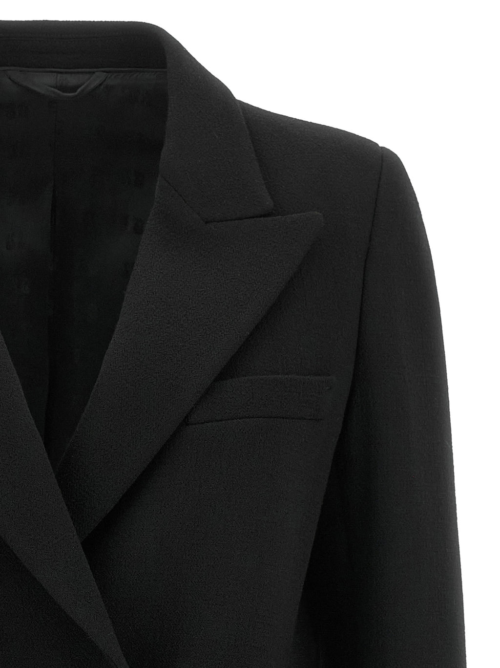 Blazé Milano Schwarzer Blazer aus reiner Schurwolle