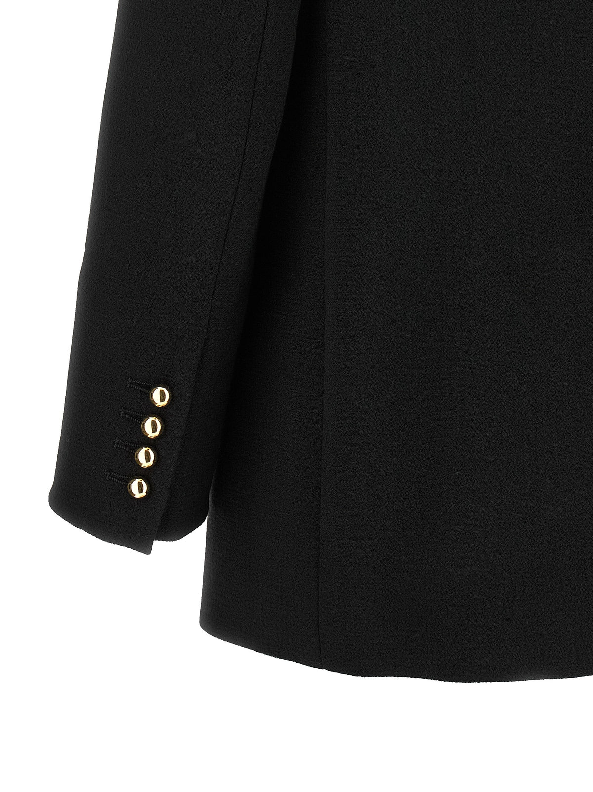 Blazé Milano Schwarzer Blazer aus reiner Schurwolle
