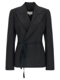 Maison Margiela Grauer Wollblazer
