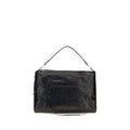 Balenciaga Schwarze Lammleder Schultertasche Ovis Aries