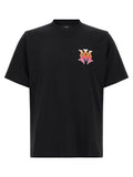 Amiri Schwarzes Baumwoll-T-Shirt