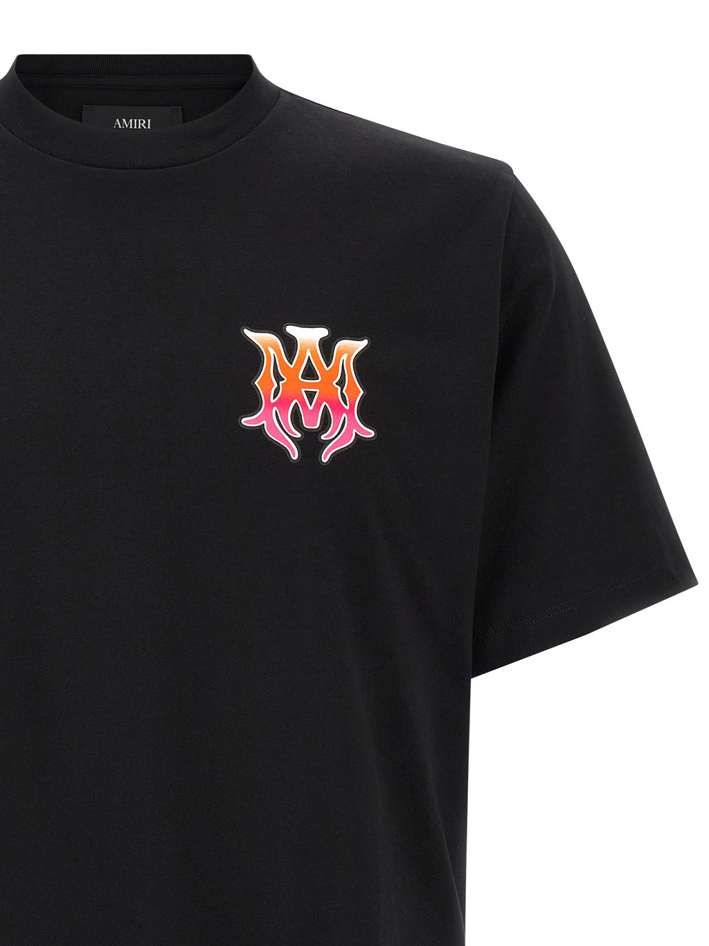 Amiri Schwarzes Baumwoll-T-Shirt