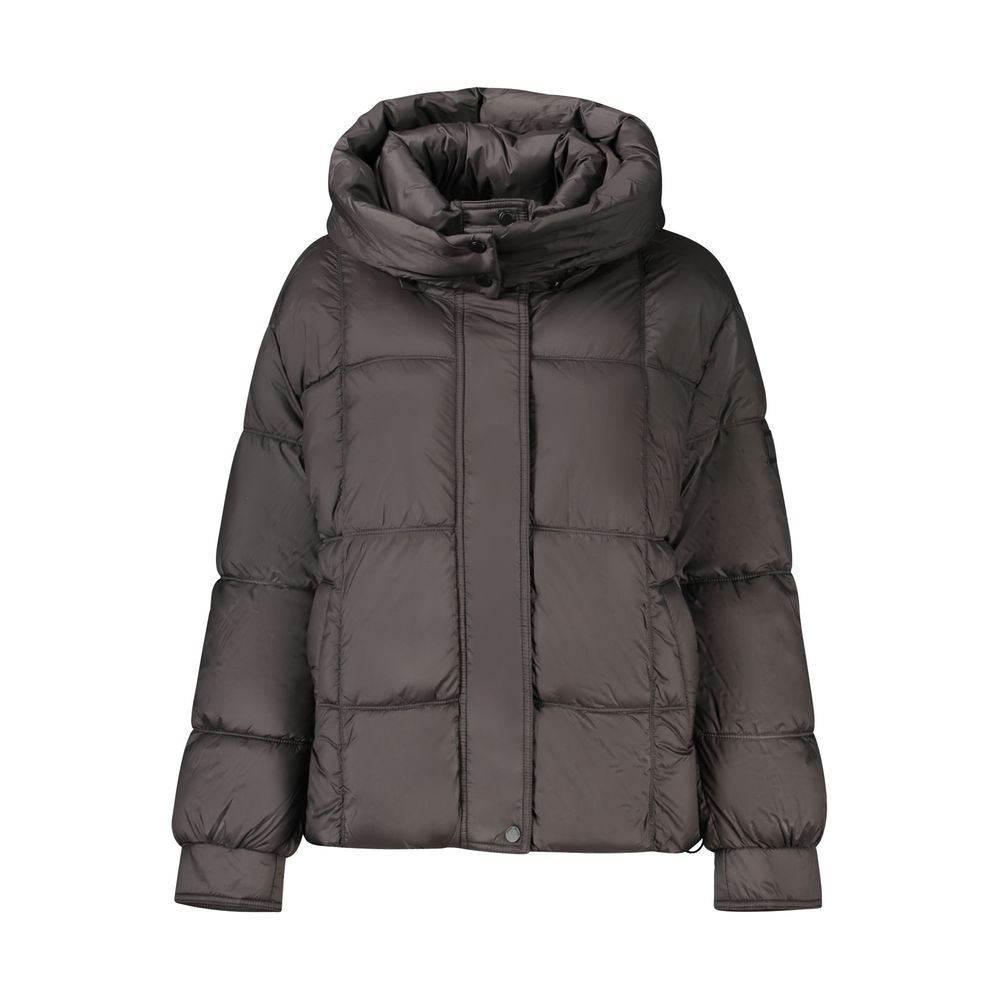 Pepe Jeans Schwarze Damenjacke aus Polyester