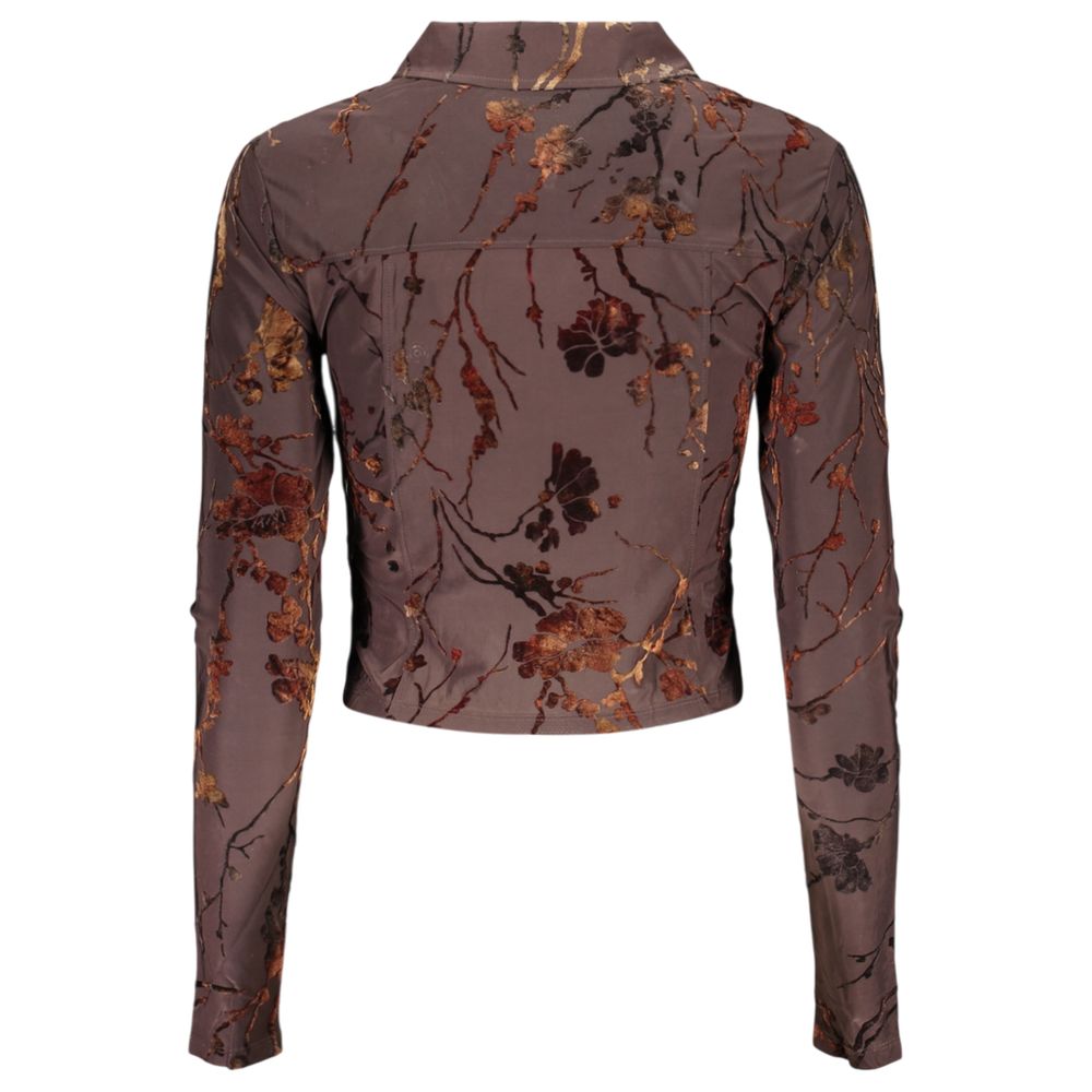 Desigual Brauner Damenpullover aus Polyester