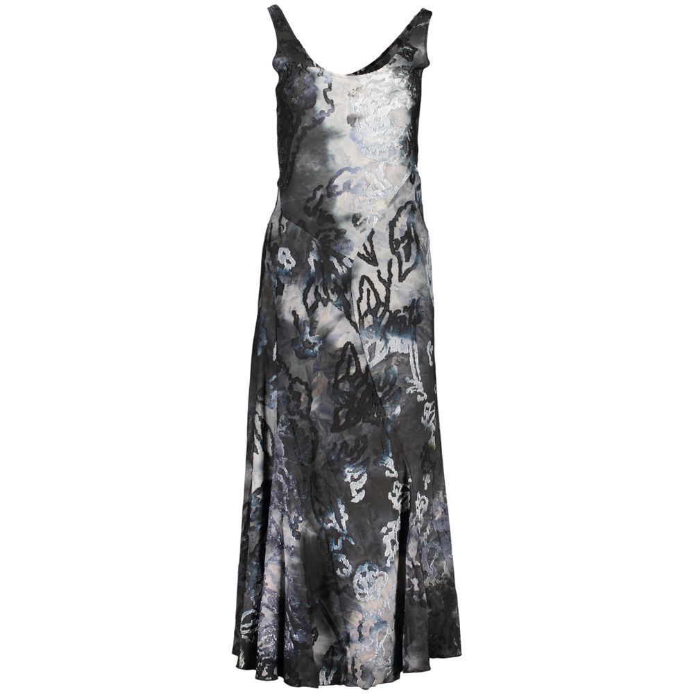 Desigual Damenkleid aus blauem Polyester