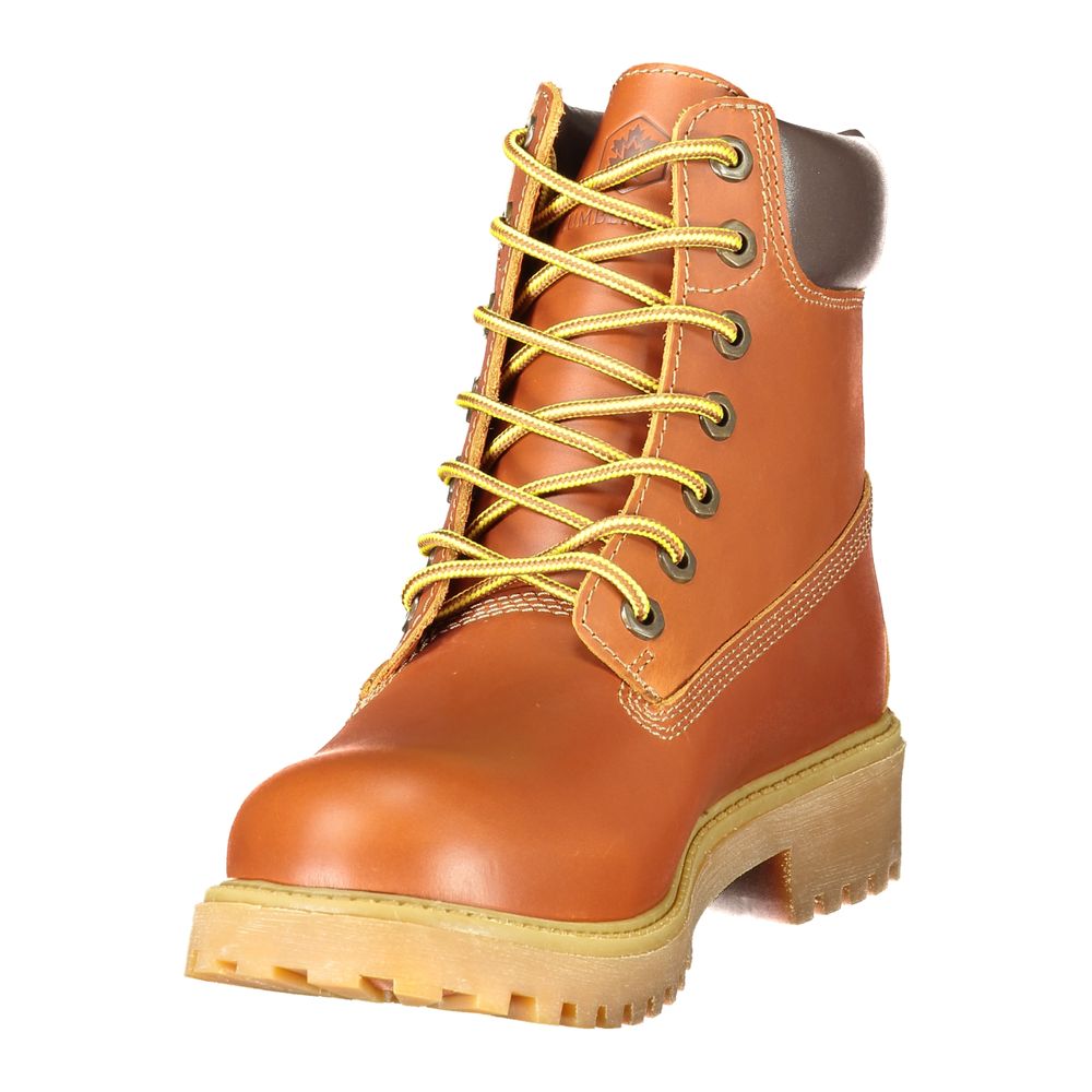 Lumberjack Brauner Leder-Sneaker für Herren