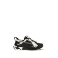 Off-White Schwarze Sneaker aus Polyester für sportliche Looks