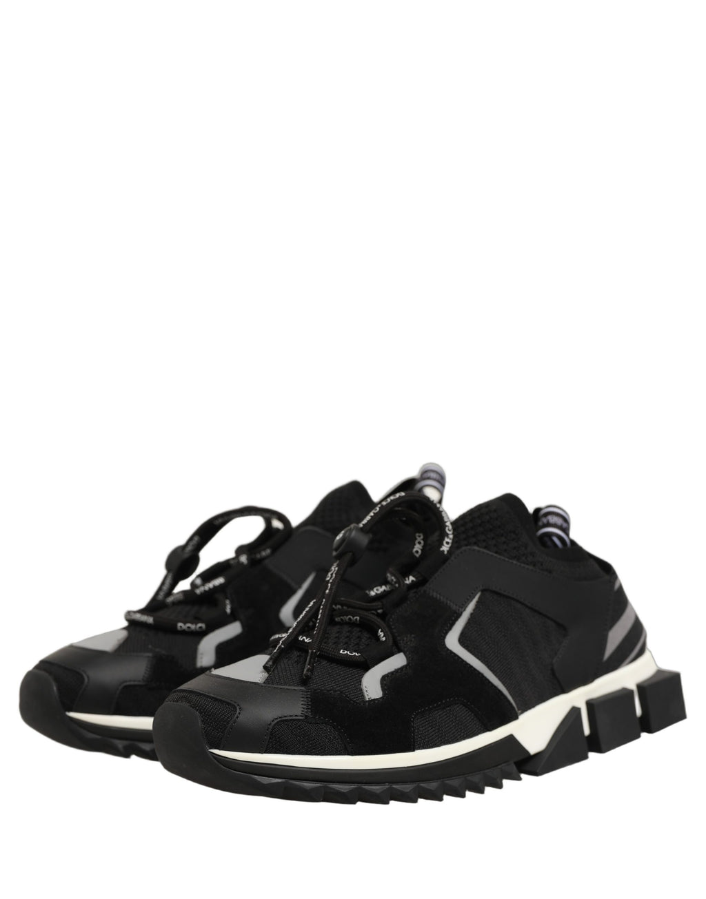 Dolce & Gabbana Schwarze Sorrento Trekking Sneaker Herren Schuhe
