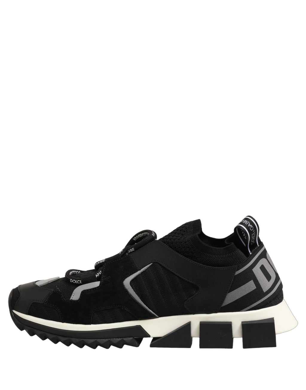 Dolce & Gabbana Schwarze Sorrento Trekking Sneaker Herren Schuhe