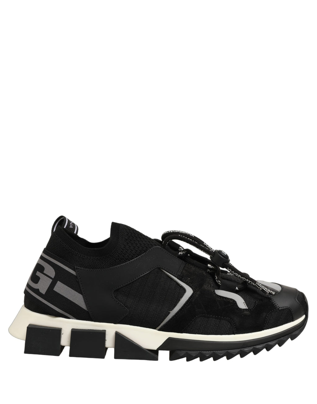 Dolce & Gabbana Schwarze Sorrento Trekking Sneaker Herren Schuhe