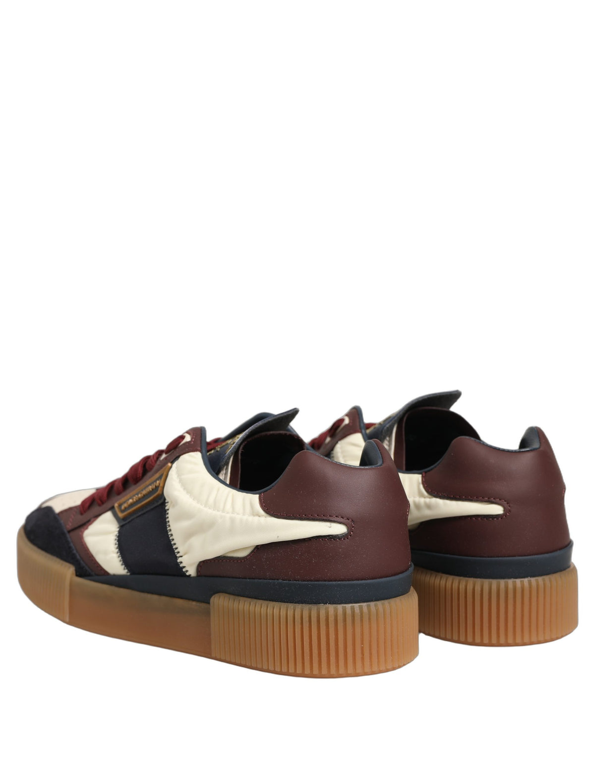 Dolce & Gabbana Mehrfarbige Leder MIAMI Sneaker Herren Schuhe