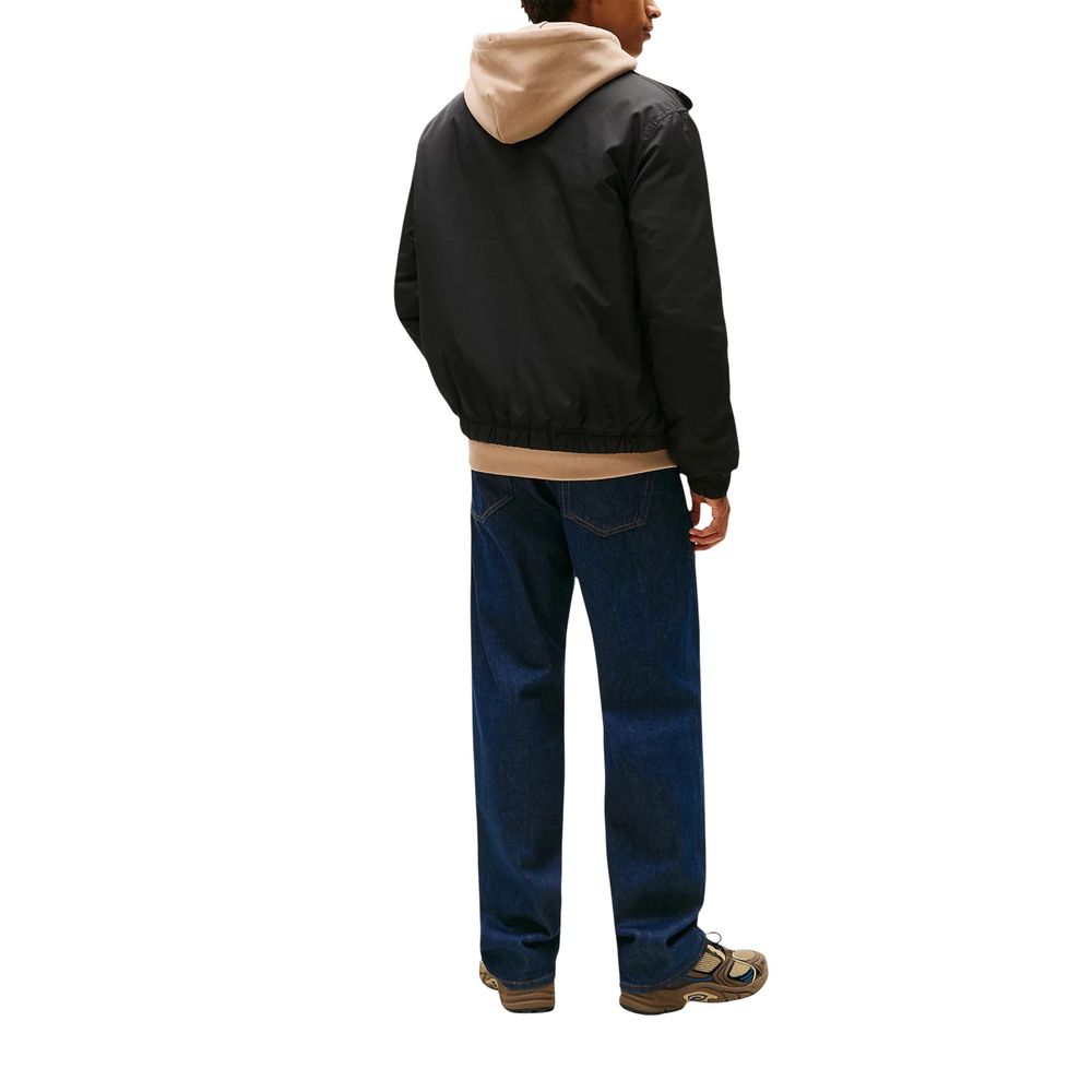 Tommy Hilfiger Jeans Schwarzer Bomber aus recyceltem Polyester
