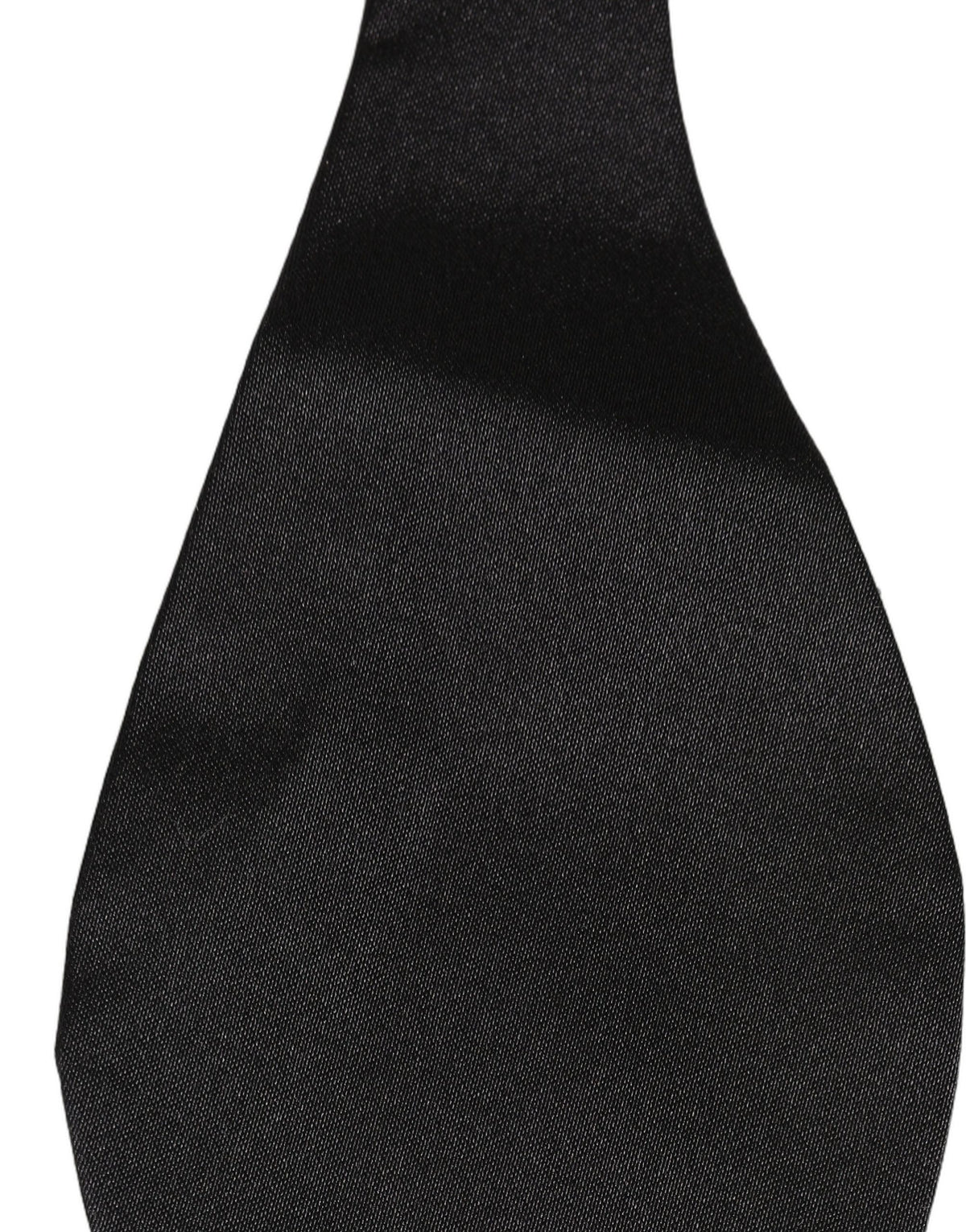 Dolce & Gabbana Herren Schwarze 100% Seide Verstellbare Krawatte Fliege