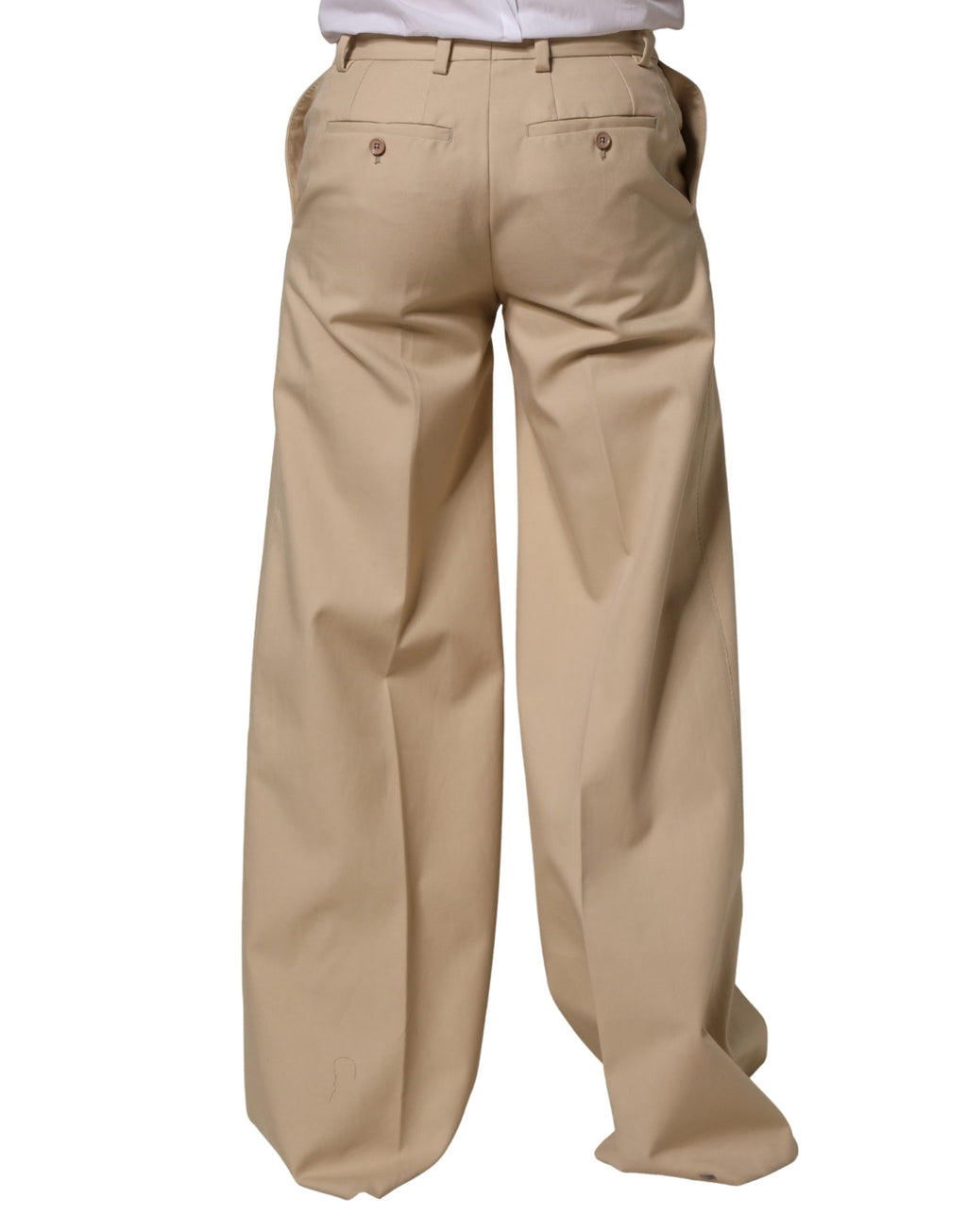 Dolce & Gabbana Beige Baumwoll-Anzughose für Herren