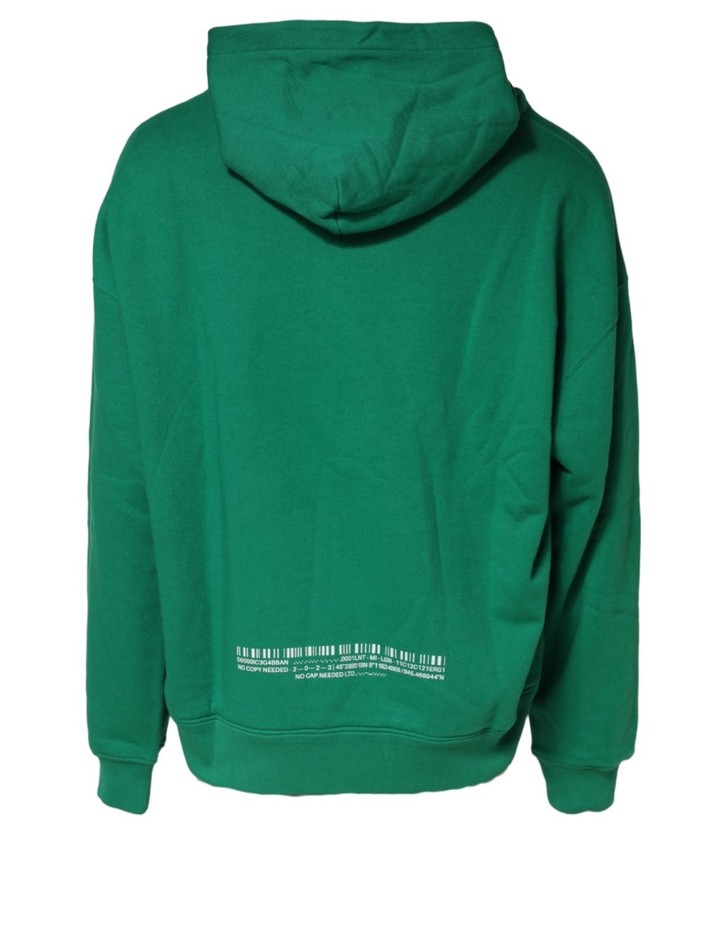 Dolce & Gabbana Grüner DGVIB3 Baumwoll-Kapuzenpullover Sweatshirt Pullover