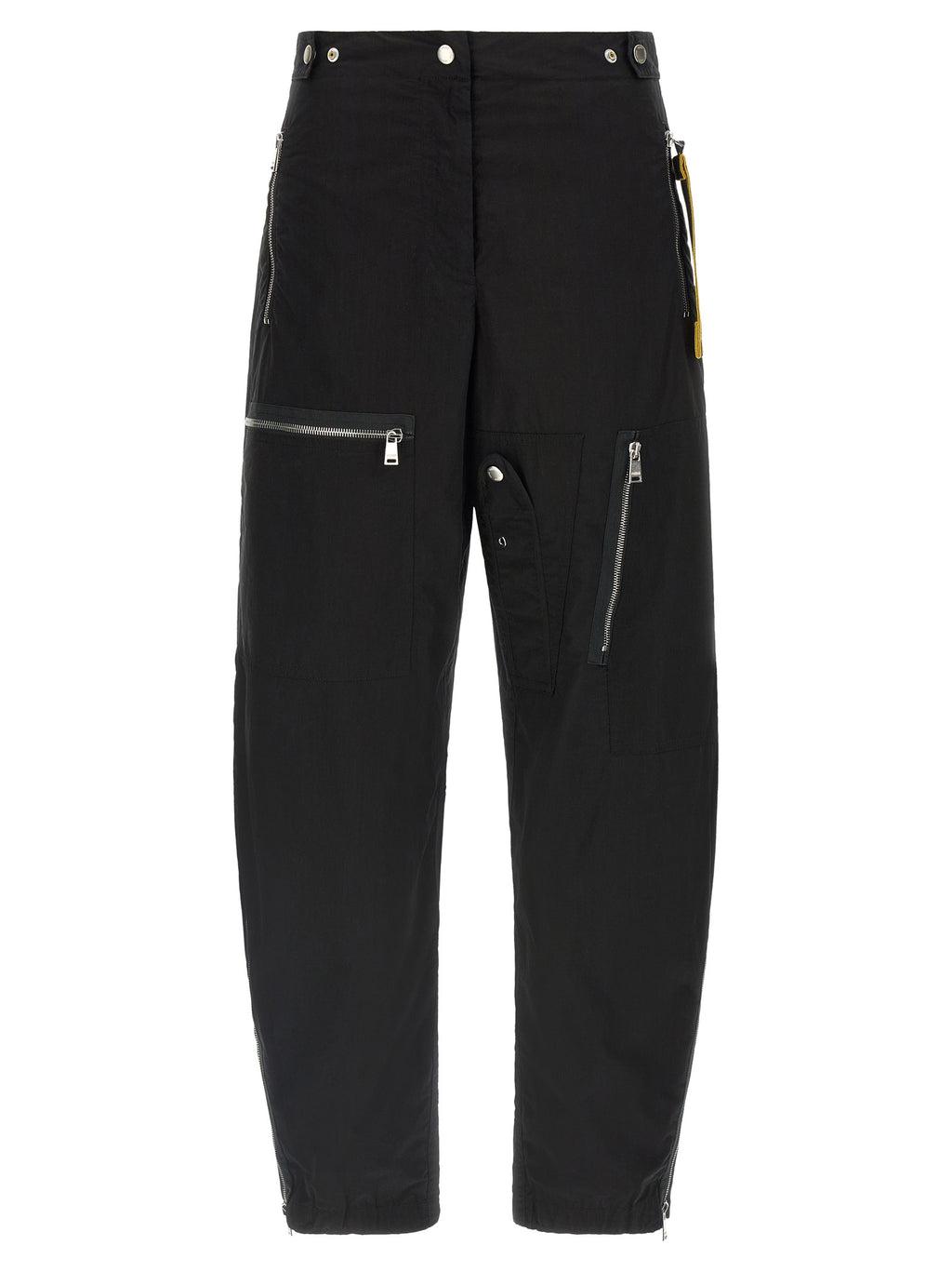 Fendi Schwarze Cargo-Hose aus Baumwolle