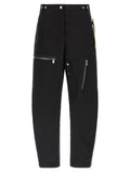 Fendi Schwarze Cargo-Hose aus Baumwolle