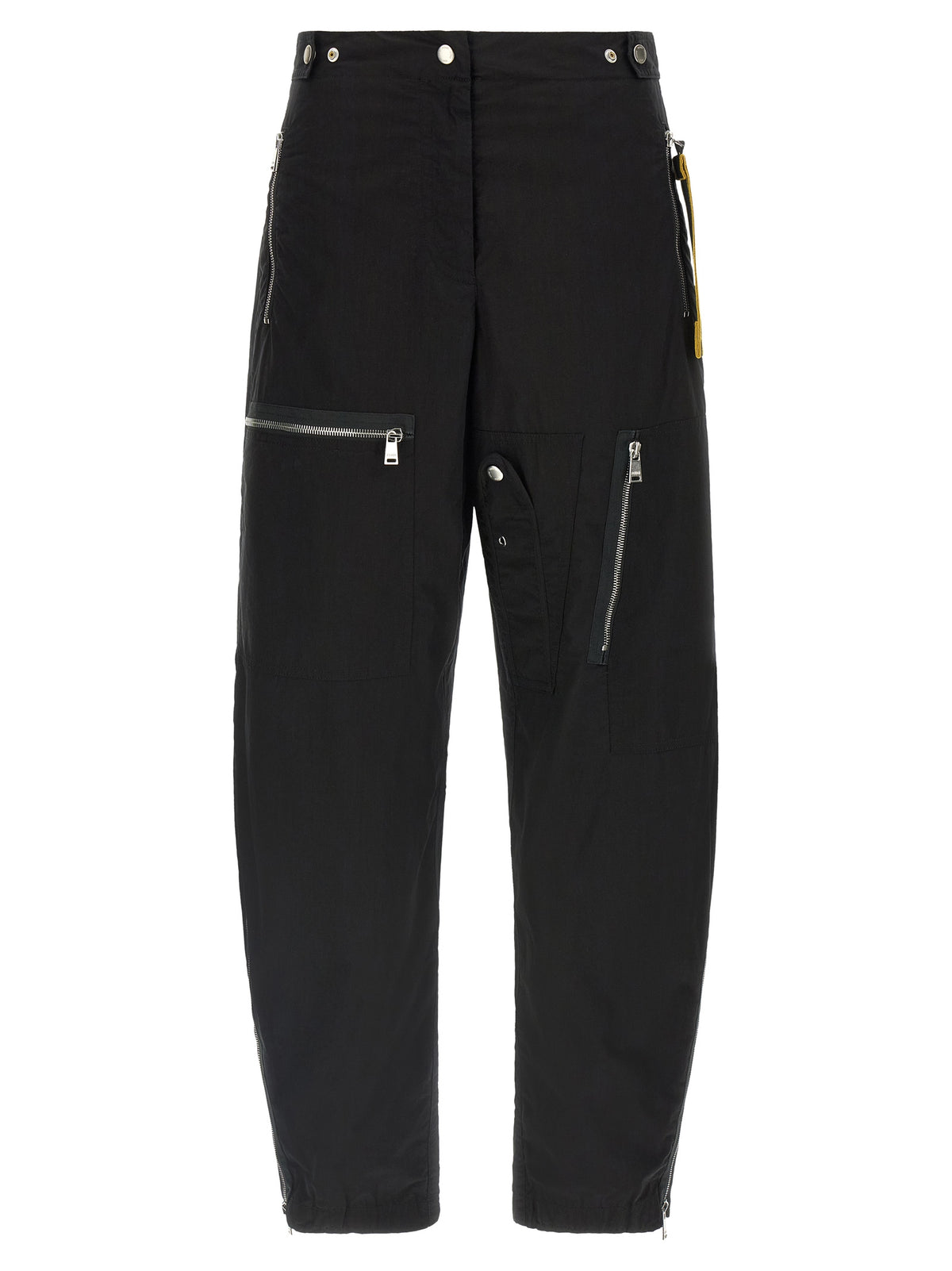 Fendi Schwarze Cargo-Hose aus Baumwolle