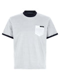 Prada Mehrfarbiges Baumwoll-T-Shirt
