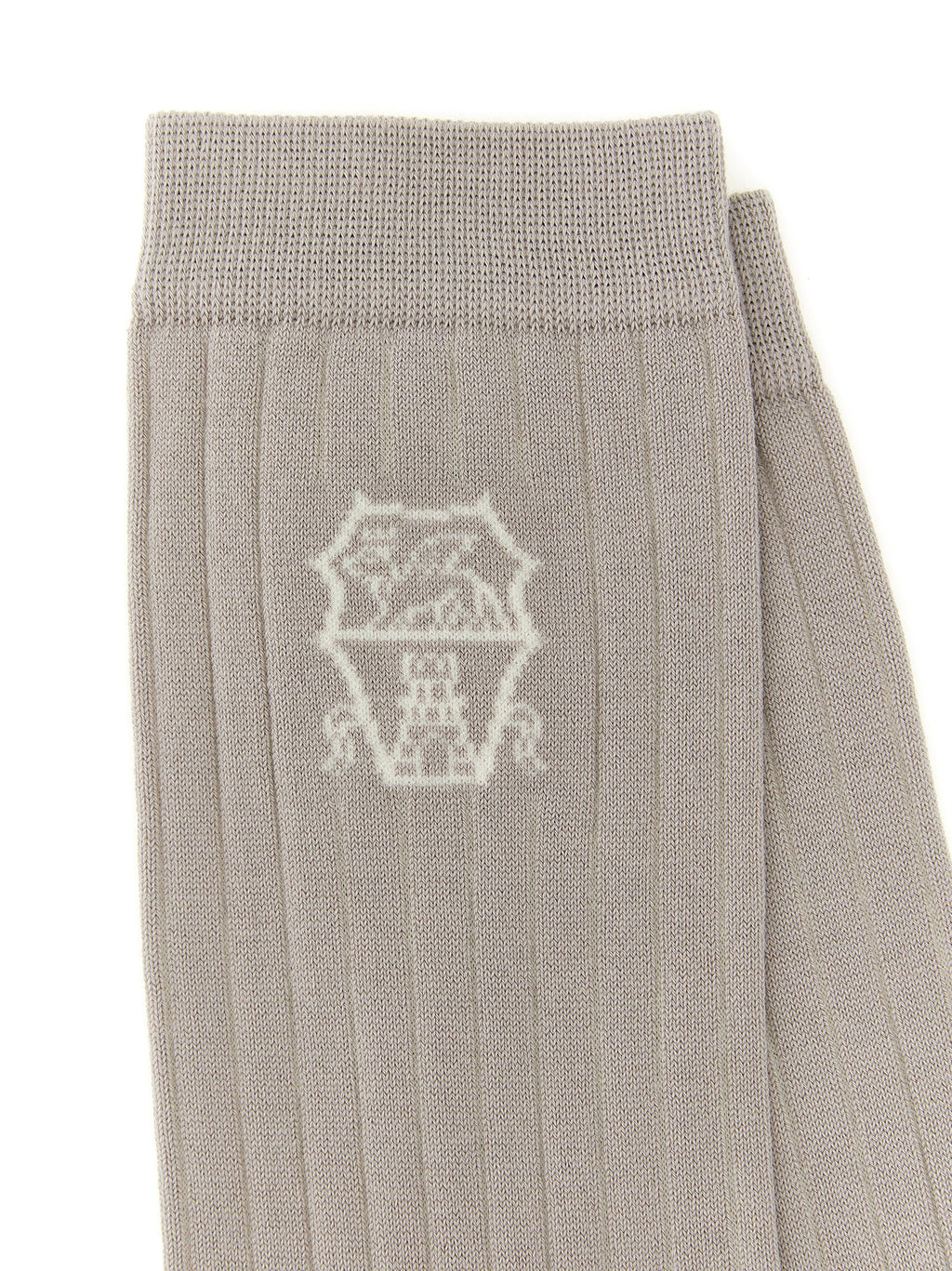 Brunello Cucinelli Graue Baumwollsocken