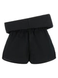 Rick Owens Schwarze Bermuda-Shorts aus Polyester