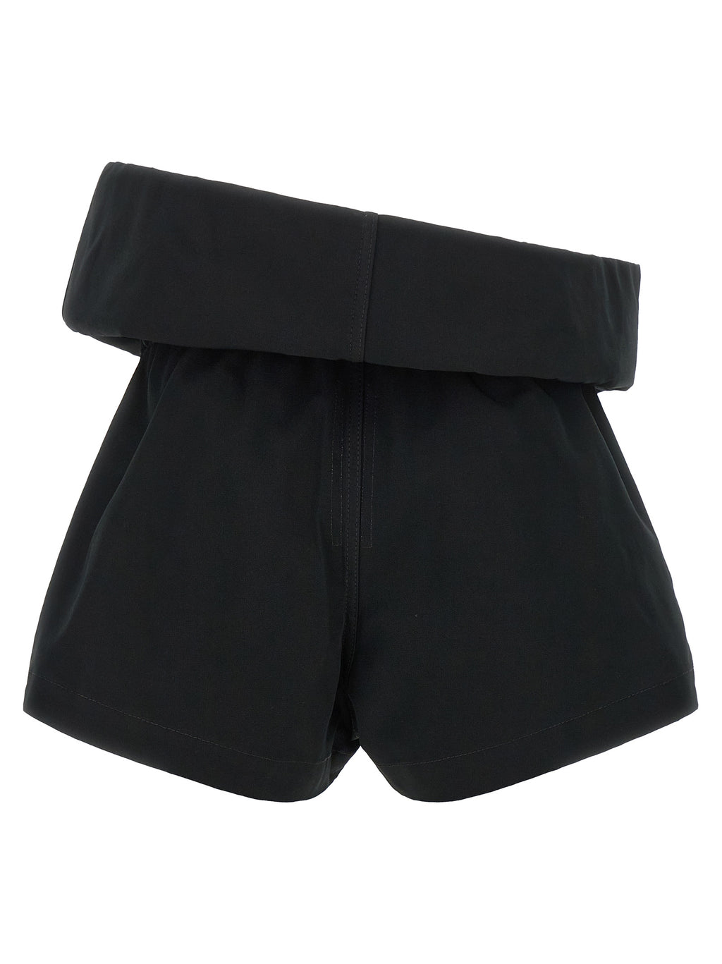 Rick Owens Schwarze Bermuda-Shorts aus Polyester