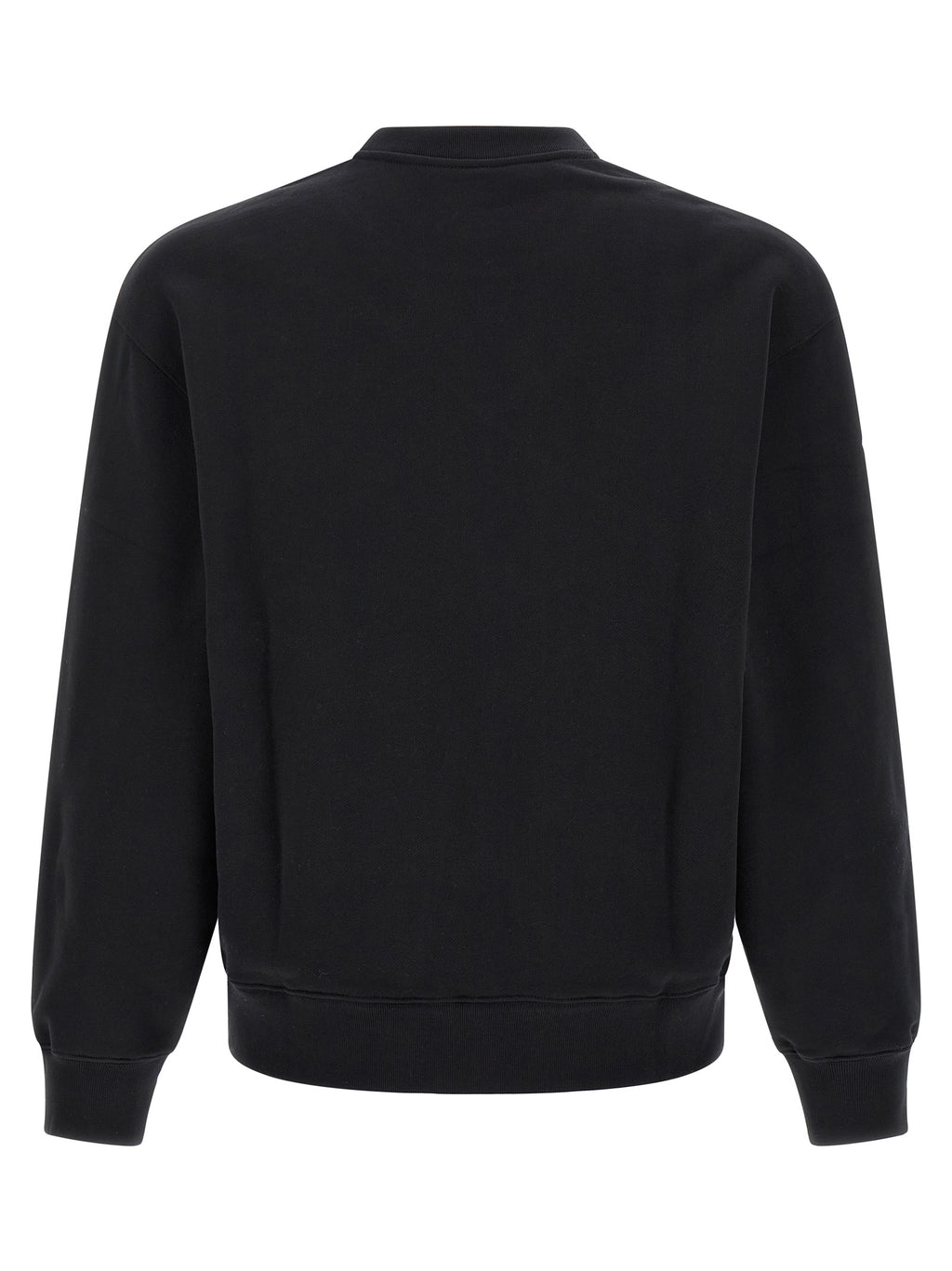 Maison Kitsuné Schwarzer Baumwoll-Sweatshirt
