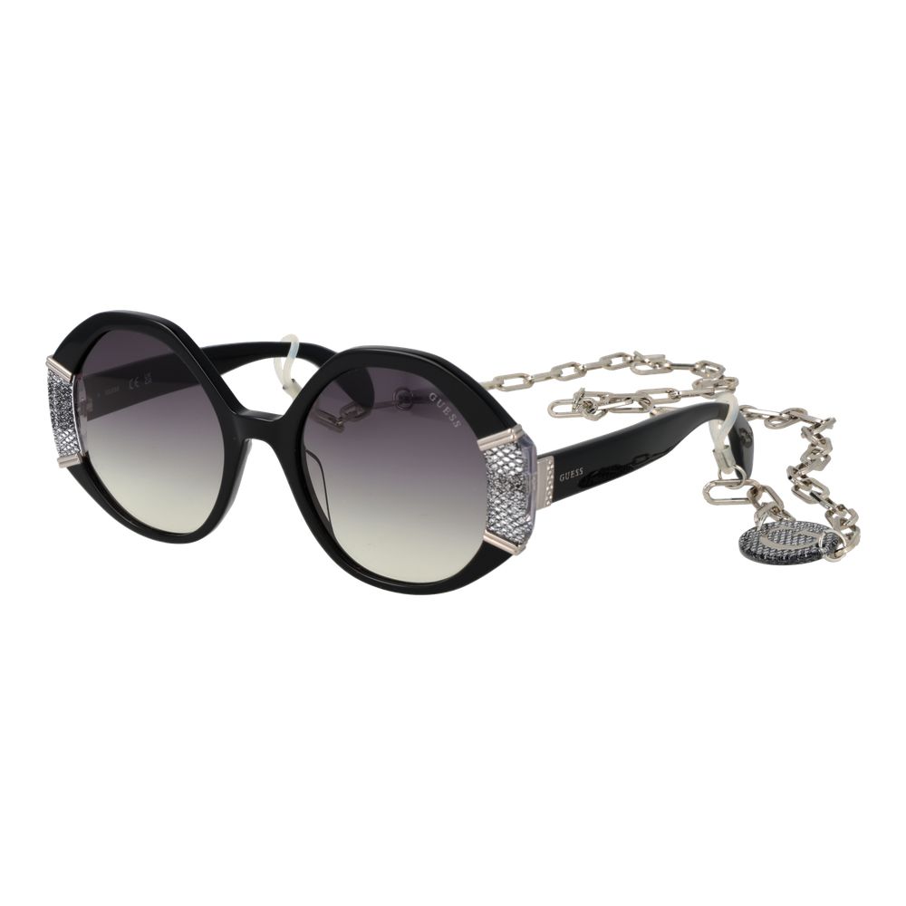Guess Schwarze Sonnenbrille aus Acetat